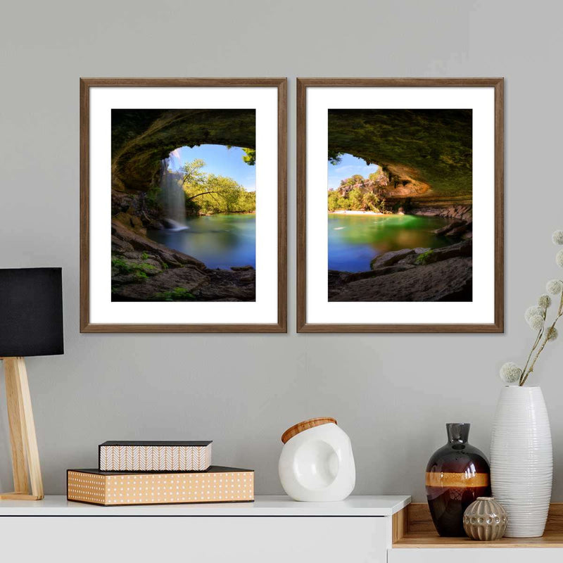 Hamilton Pool And Waterfall Wall Art
