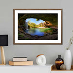 Hamilton Pool And Waterfall Wall Art