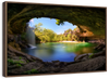 Hamilton Pool And Waterfall Wall Art