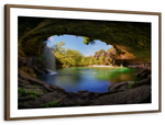 Hamilton Pool And Waterfall Wall Art