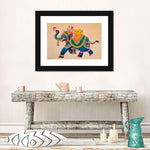Rajasthani Elephant Wall Art