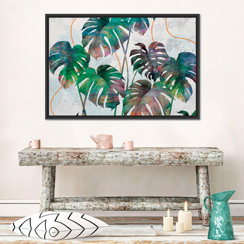 Monstera Leaves Wall Art