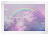 Rainbow On Clouds Wall Art