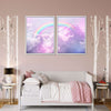 Rainbow On Clouds Wall Art