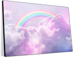 Rainbow On Clouds Wall Art
