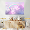 Rainbow On Clouds Wall Art