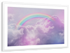 Rainbow On Clouds Wall Art