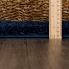 Heavenly Solid Navy Plush Rug