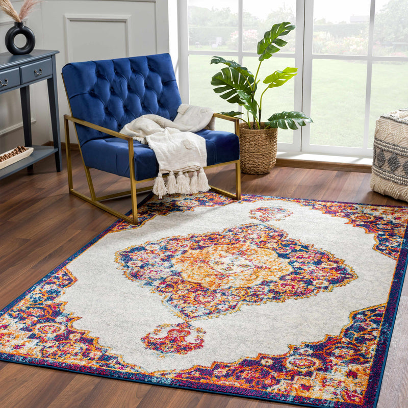 Istanbul Orange Area Rug