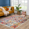 Istanbul Vintage Orange Area Rug