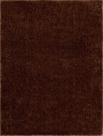 Heavenly Solid Brown Plush Rug