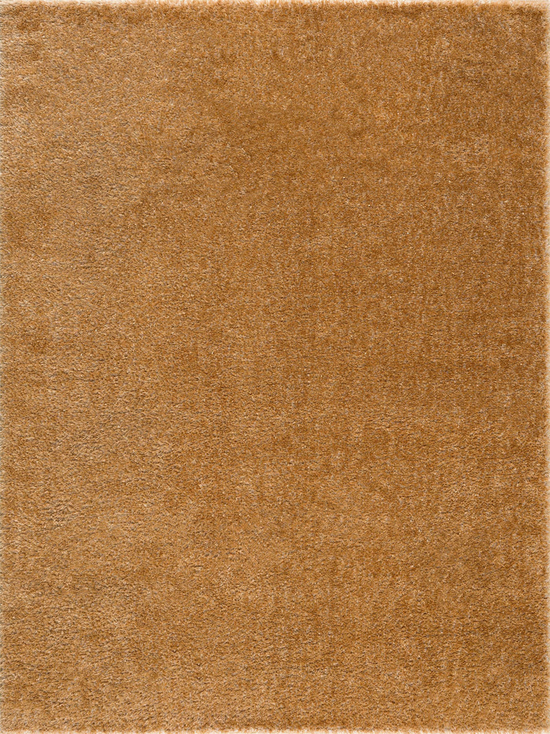 Heavenly Solid Mustard Plush Rug