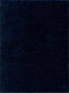 Heavenly Solid Navy Plush Rug