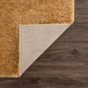 Heavenly Solid Mustard Plush Rug