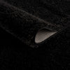 Heavenly Solid Black Plush Rug