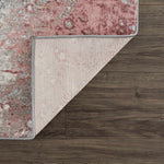 Lively Marble Pink Area Rug