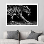 Walking Leopard Wall Art