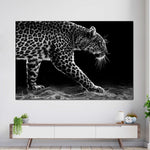 Walking Leopard Wall Art