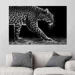 Walking Leopard Wall Art
