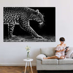 Walking Leopard Wall Art
