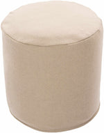 Lengenfeld Taupe Pouf