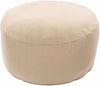 Lengenfeld Taupe Pouf