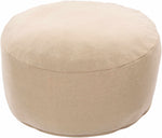 Lengenfeld Taupe Pouf
