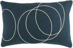 Woubrugge Dark Blue Pillow Cover