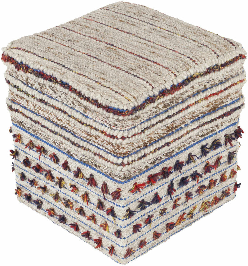 Kapelln Cream Pouf