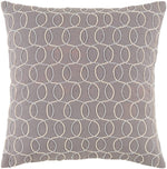 Zuidland Medium Gray Pillow Cover