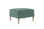 The Essential Ottoman in Recycled Velvet