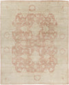 Premium Peach Pink Handmade Wool Rug