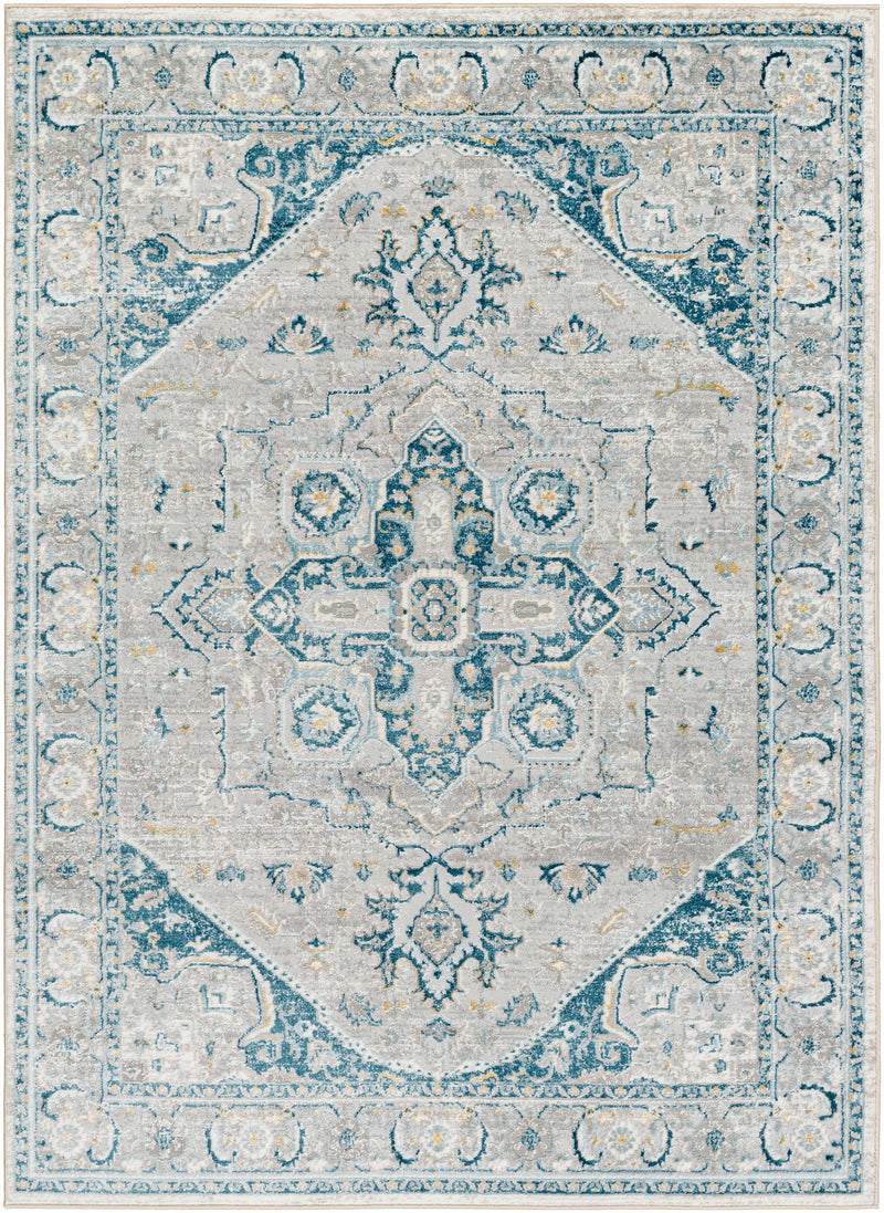 Liverpool Blue Area Rug