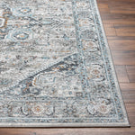 Liverpool Gray & Blue Area Rug