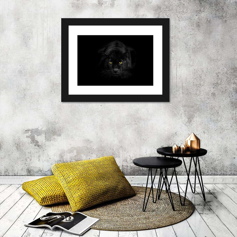 Rare Black Panther Wall Art