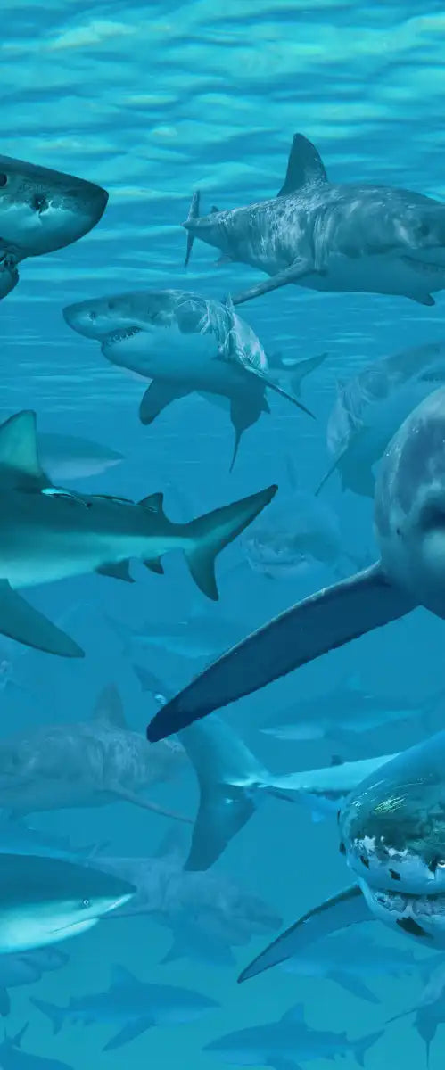 Shiver Of Sharks Wall Art