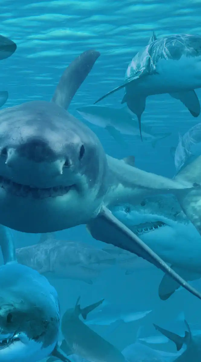 Shiver Of Sharks Wall Art