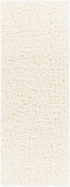 Siari Solid Cream Plush Rug