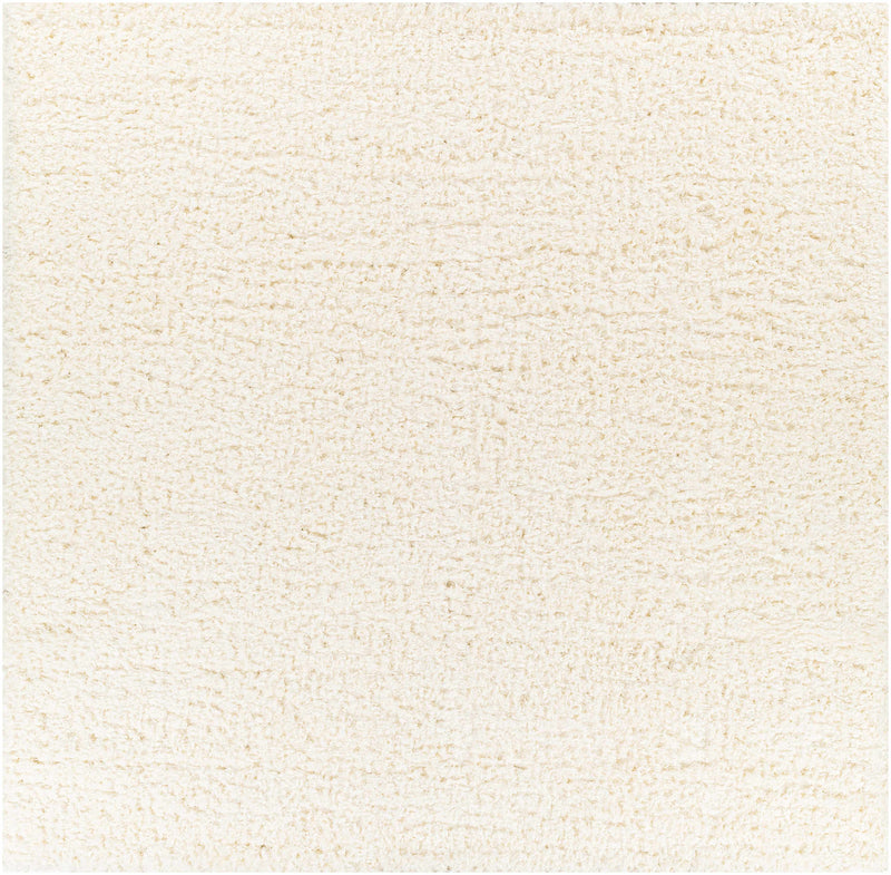 Siari Solid Cream Plush Rug