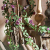 Artificial Silk Rose Vine 57" Long