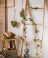 Artificial Silk Rose Vine 57" Long