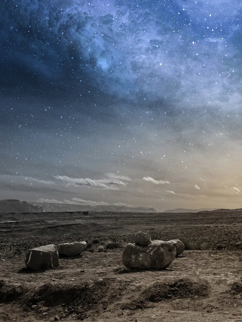 Simple Night Sky Wall Art