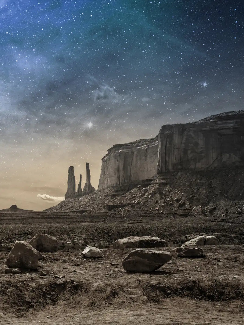 Simple Night Sky Wall Art