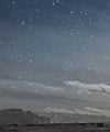 Simple Night Sky Wall Art