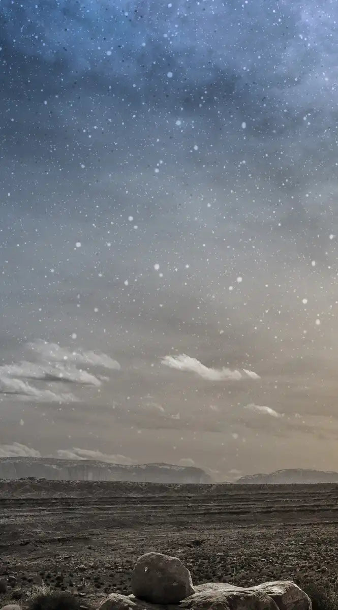 Simple Night Sky Wall Art