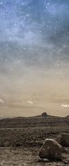 Simple Night Sky Wall Art