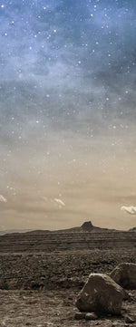 Simple Night Sky Wall Art