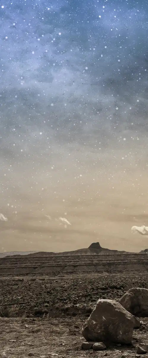 Simple Night Sky Wall Art