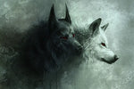 Sinister Wolves Wall Art
