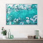White Cherry Blossoms In Japan Wall Art